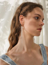 Original Sparkling Tasseled Designed Earrings